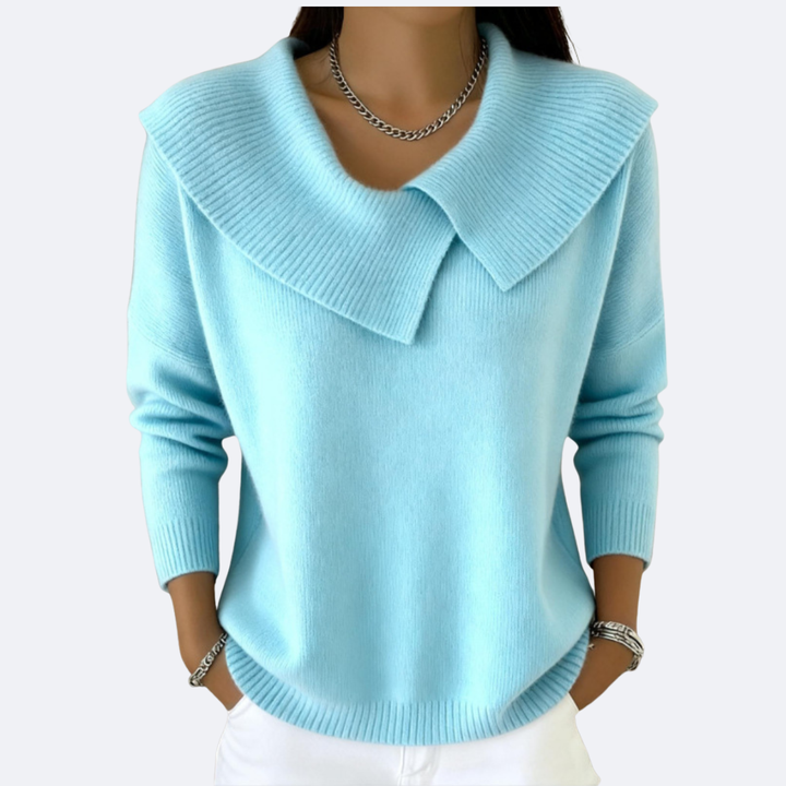 LUCIA - Sweater Cálido con Cuello Suave