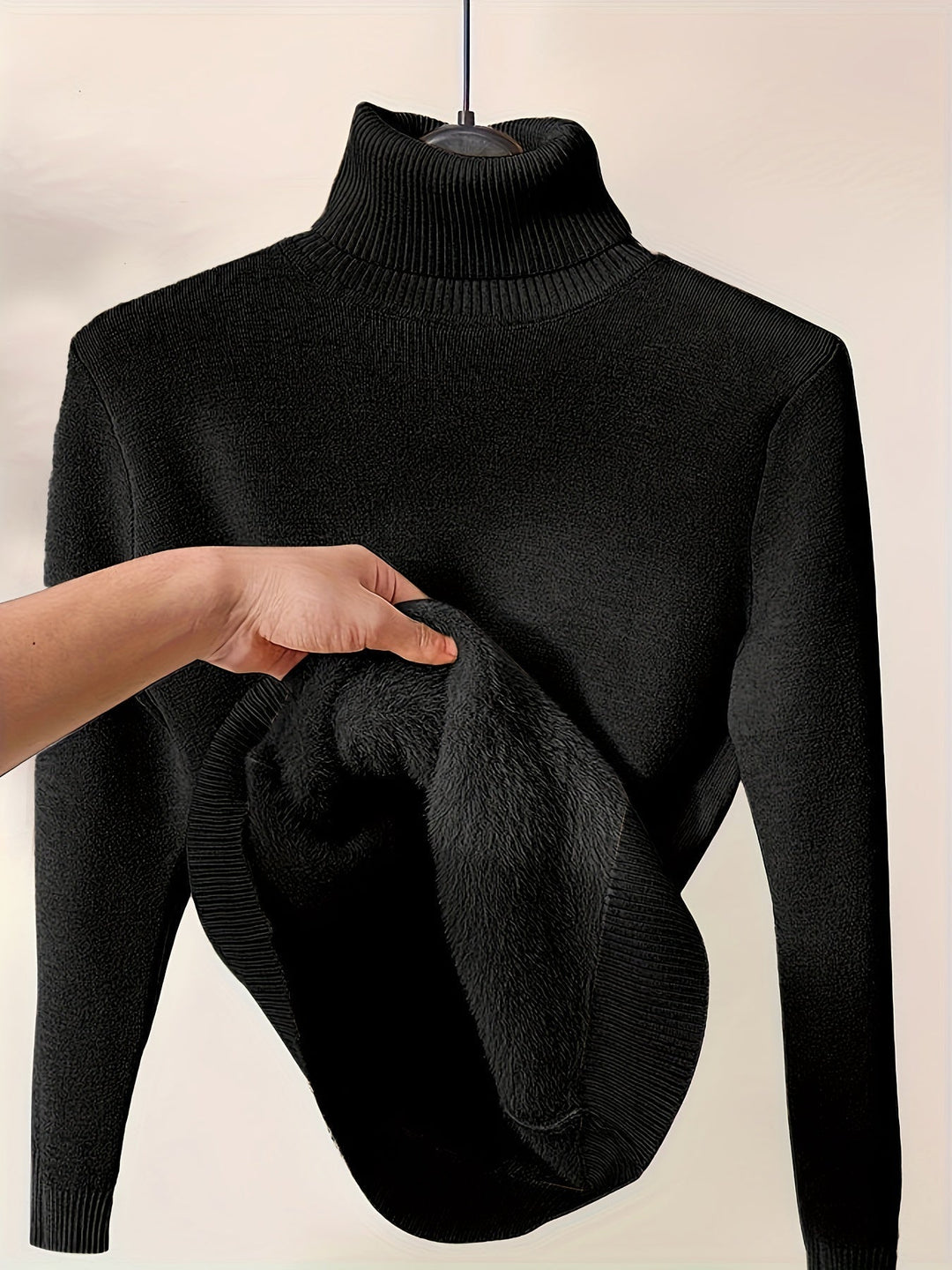 Sweater cuello alto Adela