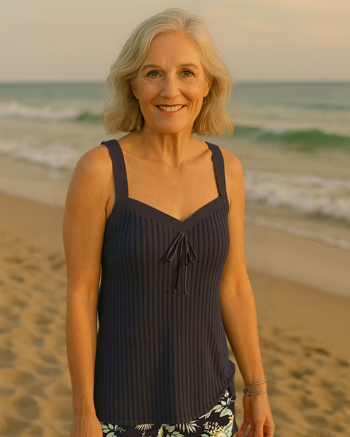 Paula - Conjunto de playa a rayas