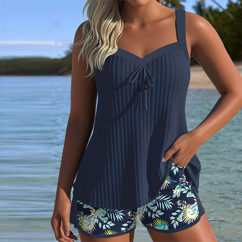Paula - Conjunto de playa a rayas