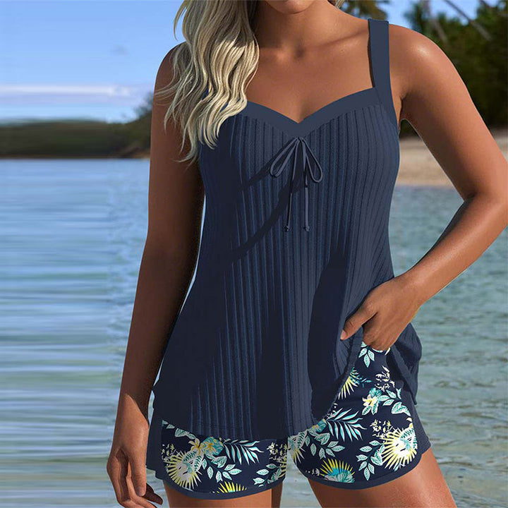Paula - Conjunto de playa a rayas