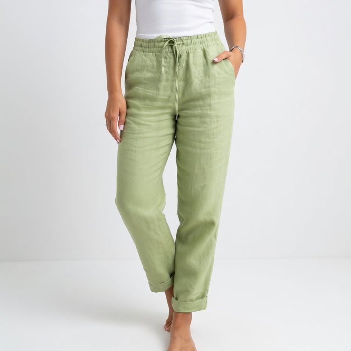 Albertine™ — Pantalón 100% algodón fluido confort natural