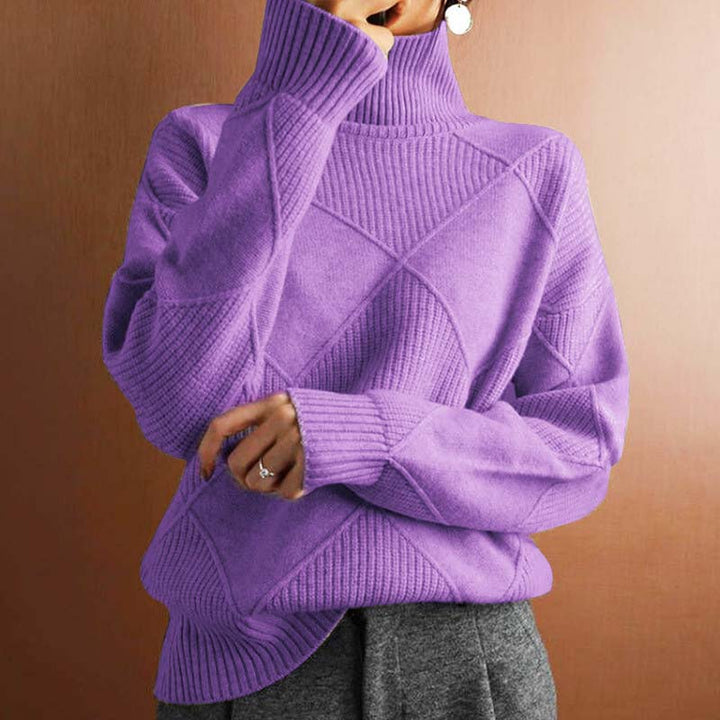 Viola | Sweater con Cuello Alto