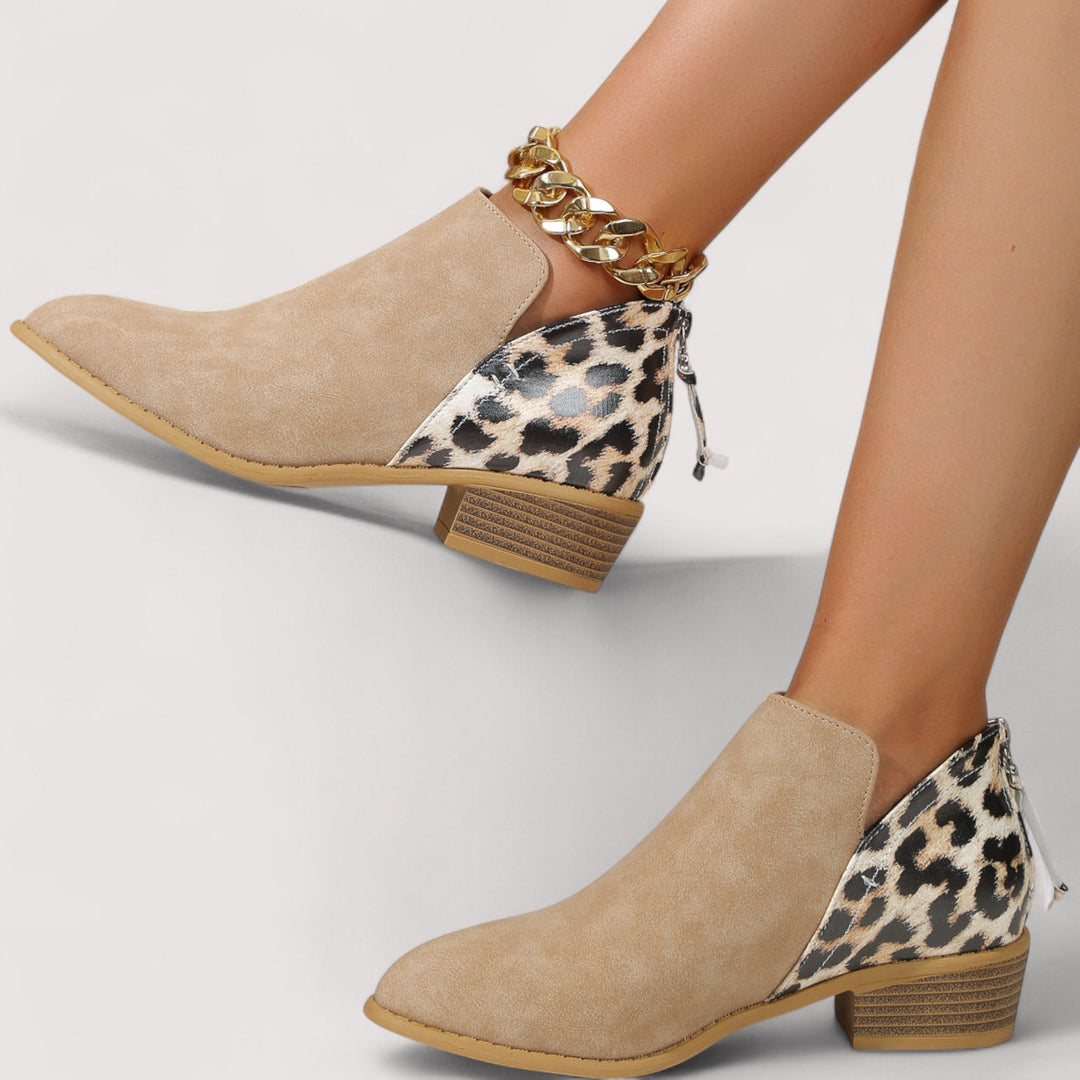 Julia - Botas de ante elegantes