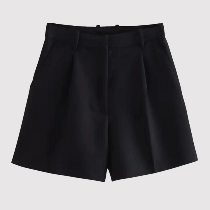 Pantalón Corto Rosa de Corte Clásico