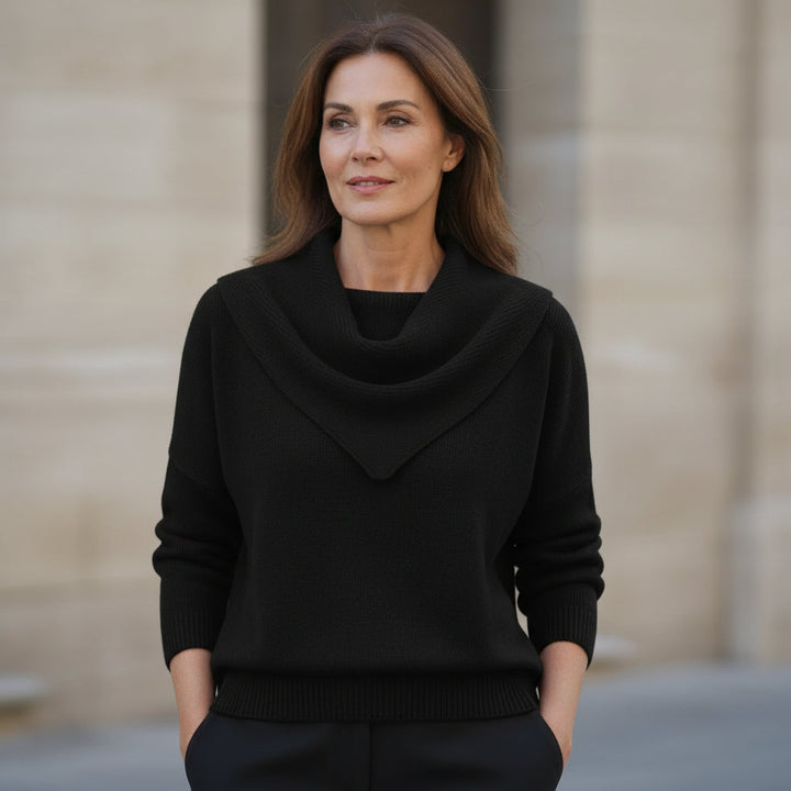 Liora | Sweater Cálido con Cuello Suave