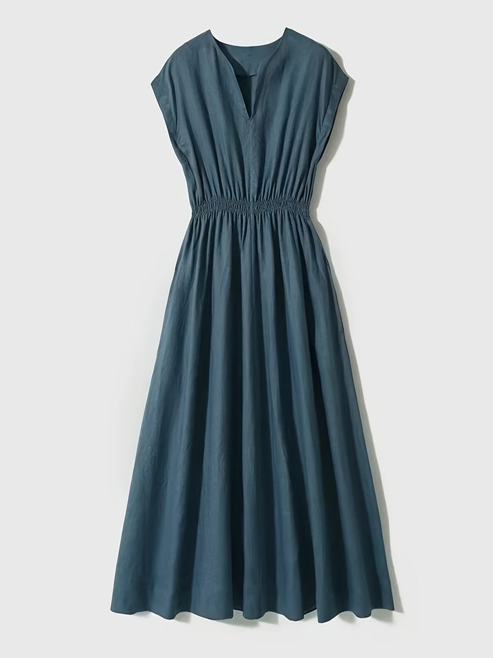 Lina — Vestido de lino mezcla fluido y elegante